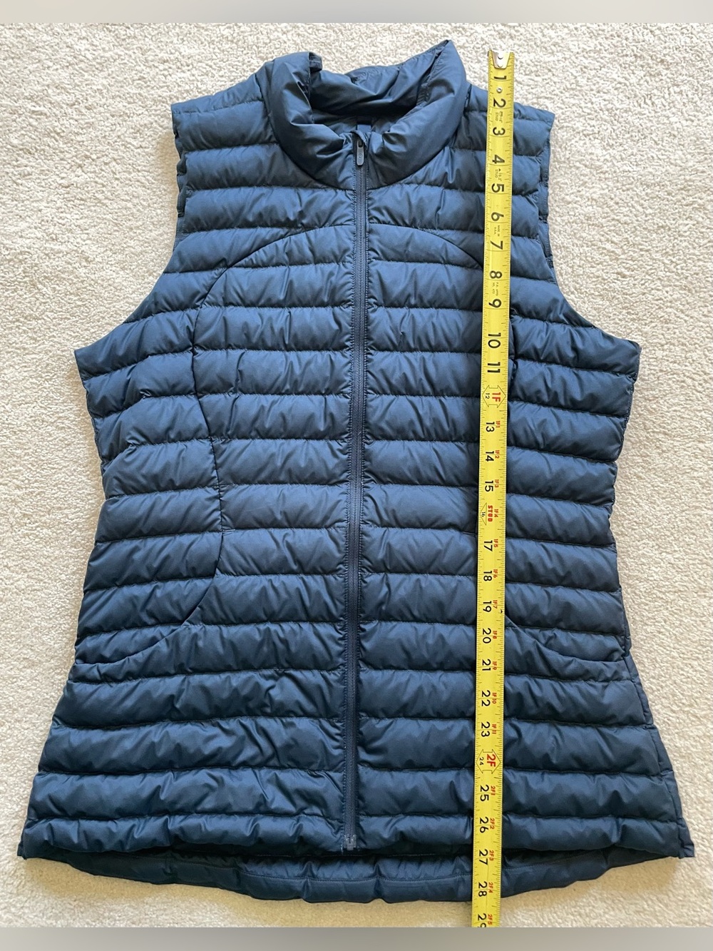 lululemon athletica Navy Quilted Lightweight Puffer Vest